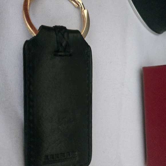 Cartier Black Leather  Luxury Key ring  chain Men Christmas Gift Full Inclusion - Picture 6 of 7